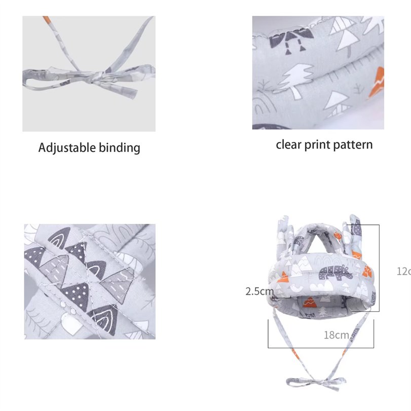 Child Head Protection Cap™️ – Adjustable Safety Helmet for Toddlers (Random color)